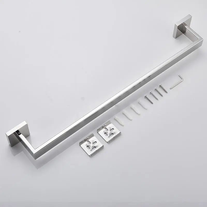 Набор аксессуаров для ванной комнаты хромированный крючок халата вешалка