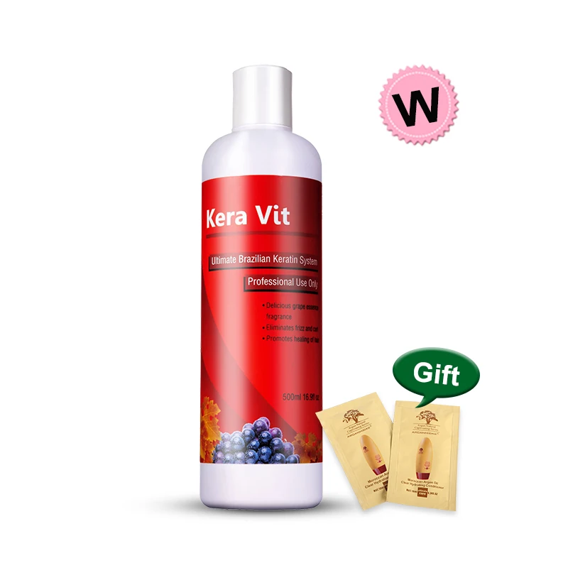 Бразильский кератин 500 формалина с ароматом винограда увлажняющее лечение для
