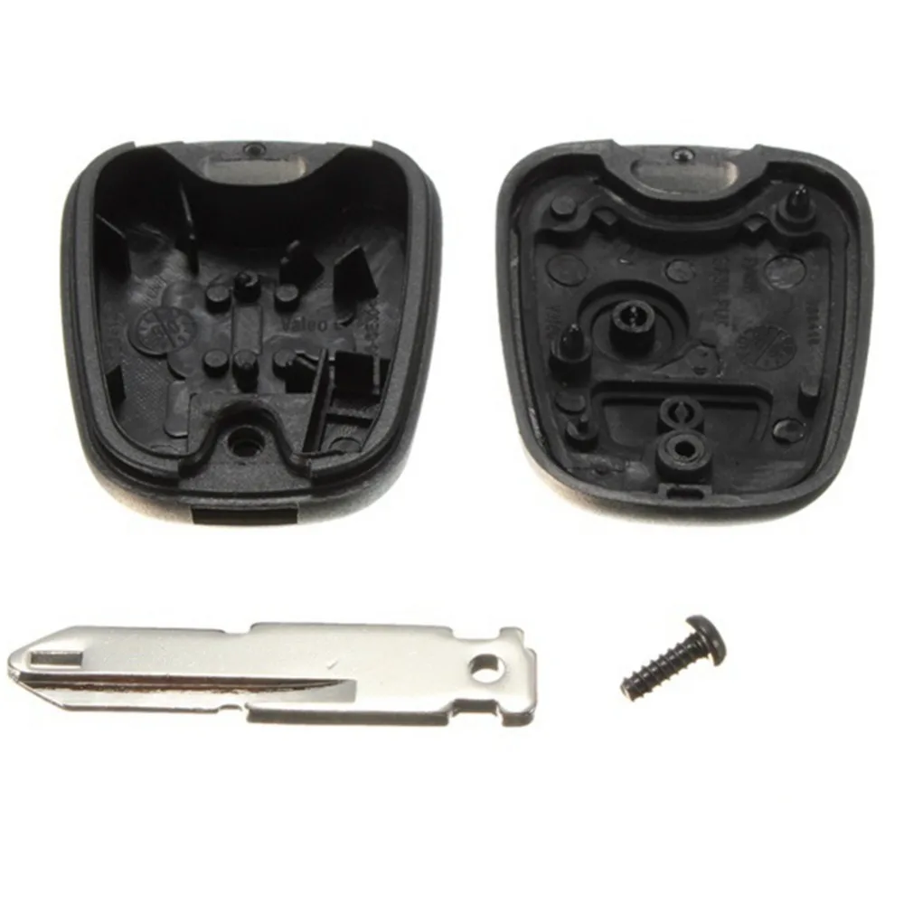 Чехол для PEUGEOT 206 с двумя кнопками и необработанным лезвием | Автомобили мотоциклы