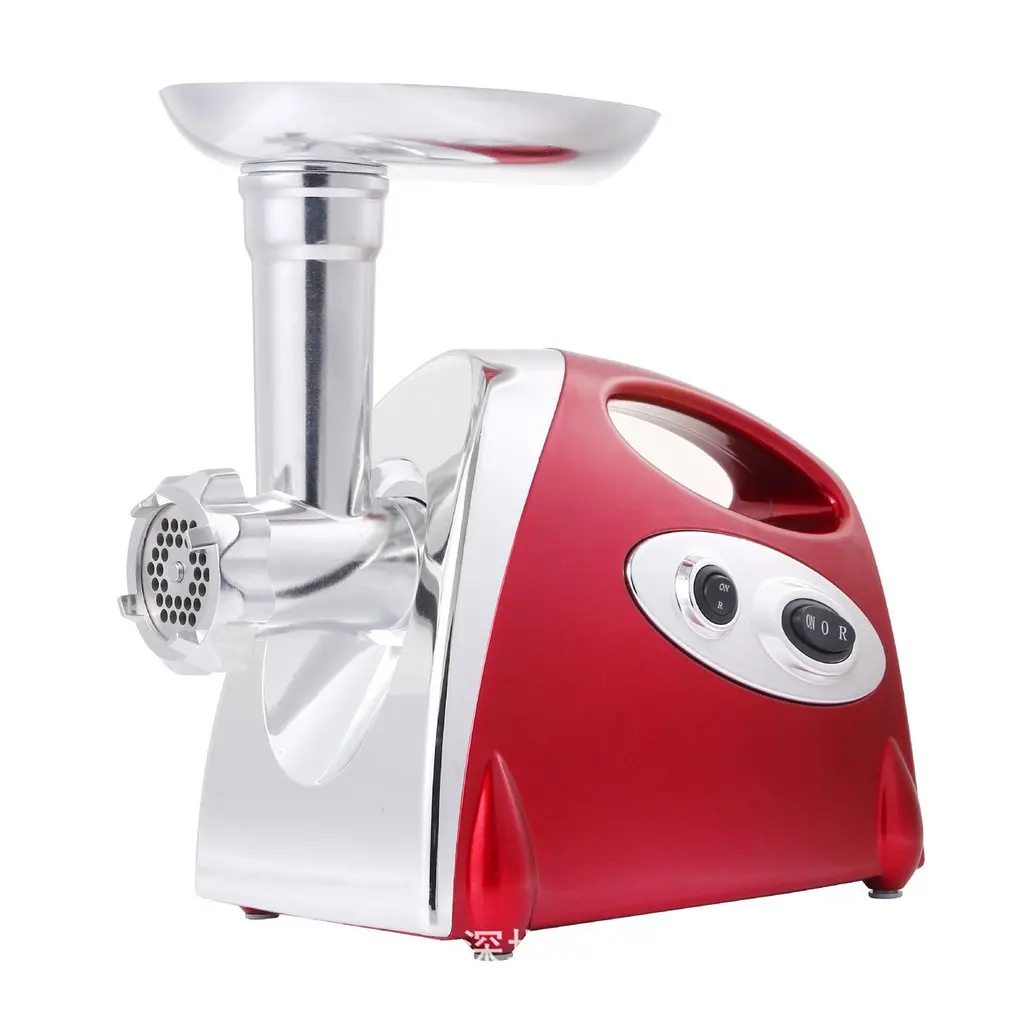 2800W Electric Meat Grinders Stainless Steel Powerful Grinder Sausage Stuffer Mincer Slicer for Kitchen | Бытовая техника