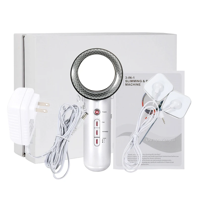 

Ultrasound Face Lifting 3in1 Cavitation EMS Slimming Massager Device RF Infrared Slimming Therapy Beauty Weight Loss Fat Burner