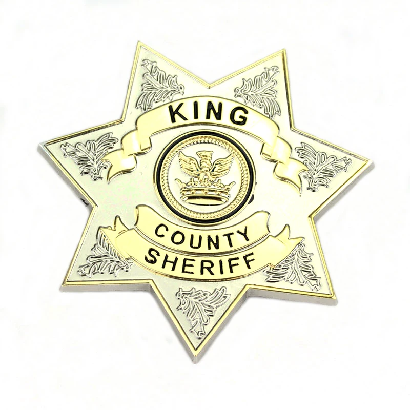 Бижутерия из фильма Ходячие мертвецы броши в форме униформы звезды короля округа