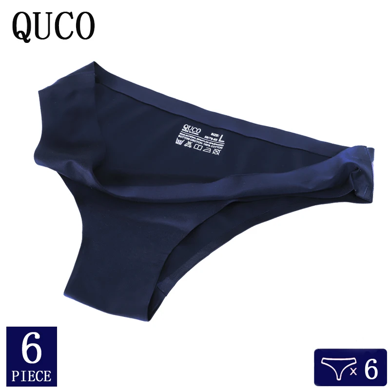6 шт./лот сексуальное бикини трусы женские UnderwearSeamless брифы высококачественное