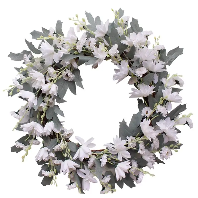 

Flower Wreath Creative Dahlia Fashion Hanging Wreath Door Wreath For Wedding