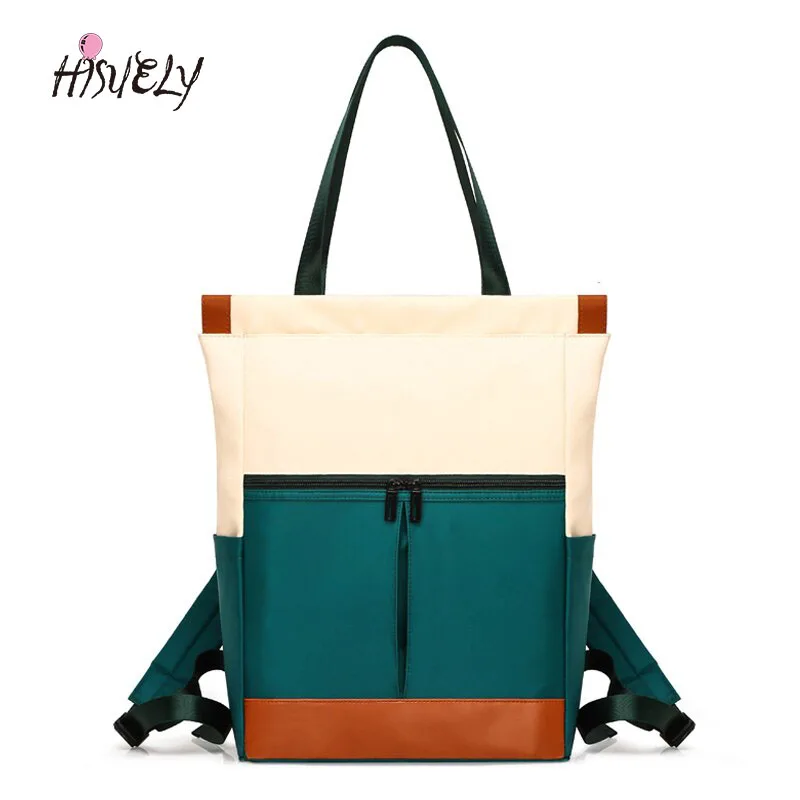 2021 нейлон Водонепроницаемый 15 6 рюкзак для ноутбука Женский Большой Ёмкость