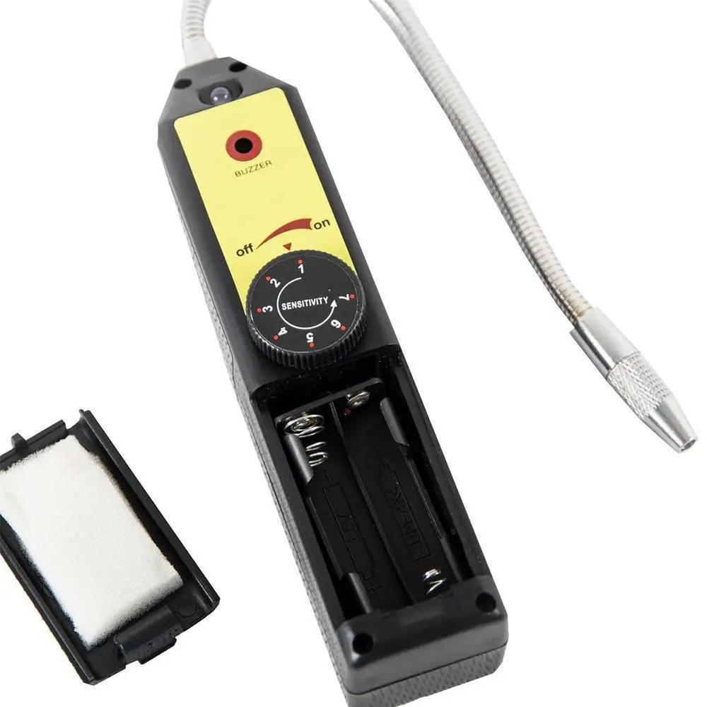 

WJL-6000 Freon Leak Detector Halogen Refrigerant Gas Leakage Tester HVAC Air Condition R22 R410A R134A CFC