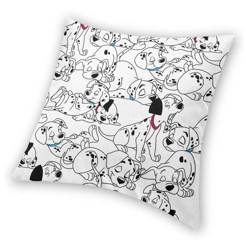 Мягкая симпатичная наволочка для сна с изображением далматинской собаки