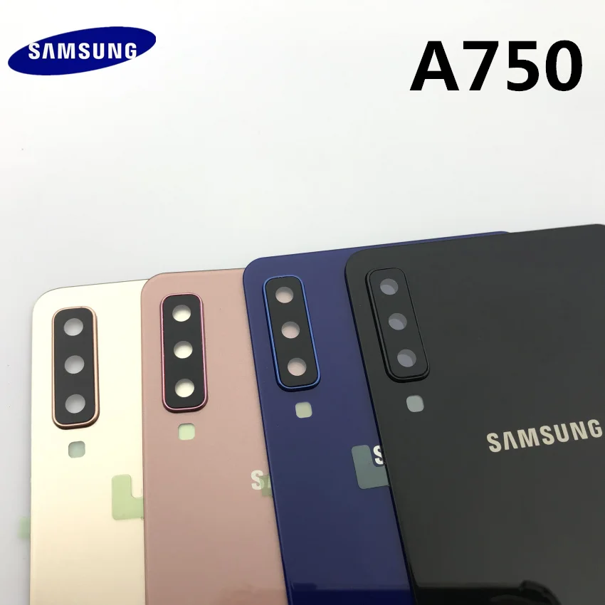 Запасная оригинальная задняя панель крышка батареи стекло дверь корпус для Samsung