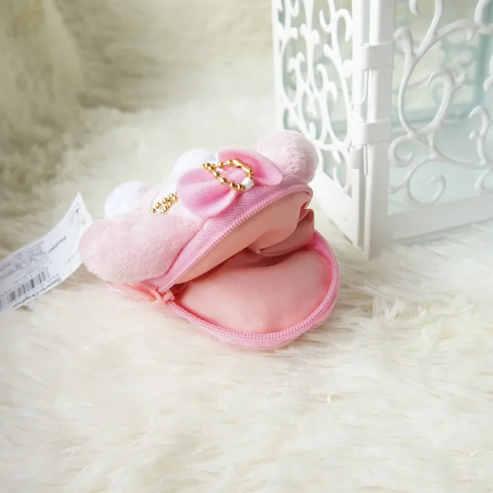 Новинка, плюшевые кошельки My Melody, мягкие, Cinnamoroll, собака, мягкие игрушки, маленькая двойная звезда, лягушка, пингвин, милый мультяшный Кошелек для монет, сумки, подвески