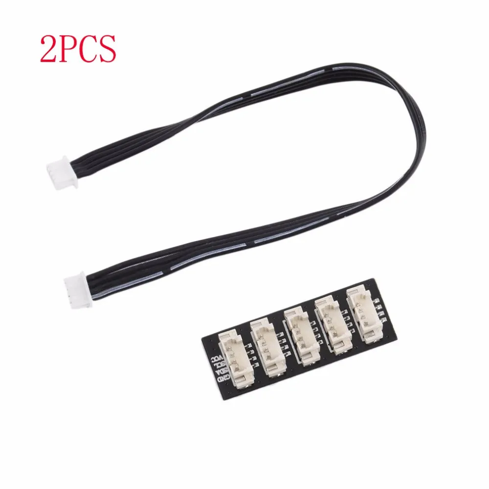 2 шт. разветвитель I2C Расширенный модуль с кабелем для контроллера полета Pixhawk APM|i2c