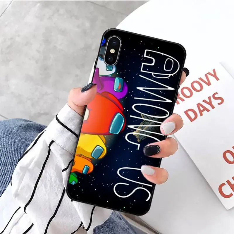 

Among us fashion funny game Phone Case for iPhone 11 12 pro XS MAX 8 7 6 6S Plus X 2020 XR Mini
