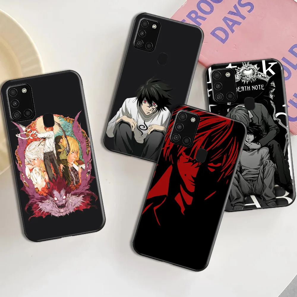 

Death Note Ryuk Kira Killer Phone Case For Samsung Galaxy A21S Funda Carcasa Soft TPU Cases Back Cover Hot Japan Anime Manga