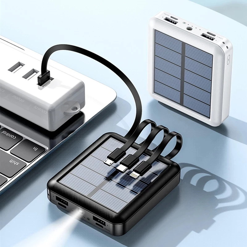 30000mah mini solar power bank portable external battery charger powerbank for iphone 12pro huawei samsung xiaomi mini poverbank free global shipping