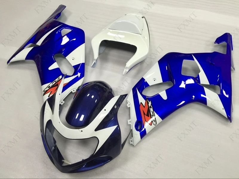GSX R600 R750 R1000 2002 тела Наборы GSXR600 GSXR750 GSXR1000 01 00 2000 2003 K1 2 набор для всего сине белые