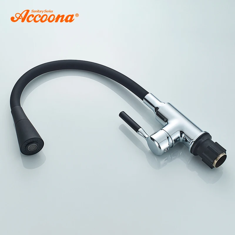 Новое поступление кухонный смеситель Accoona из силикагеля вращение в любом