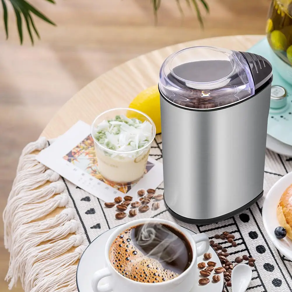 

Electric Coffee Grinder Kitchen Cereals Nuts Beans Spices Grains Grinding Machine Multifunctional Home Coffe Grinder Machine