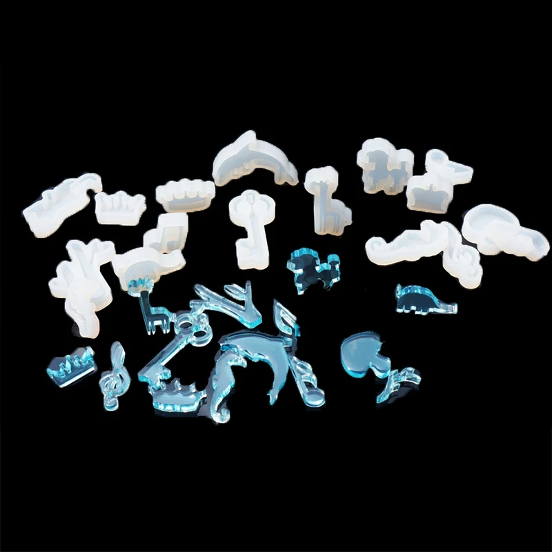 

Форма из жидкого силикона для изготовления ювелирных изделий, небольшая форма геометрической формы для подвесок «сделай сам»