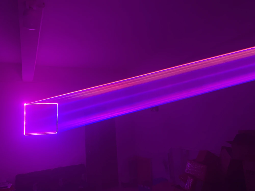 1 Вт rgb Полноцветный анимационный проектор 1 Вт DJ светильник лазерный rgb лазерные диджейские огни dmx луч светильник многоцветный