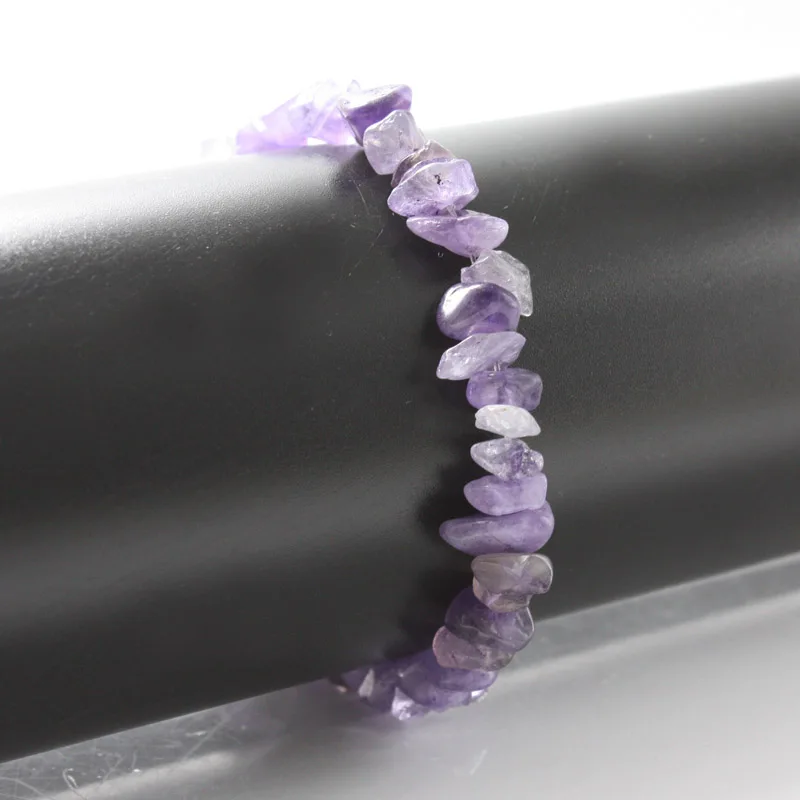 Ручной растягивающийся браслет Осколок кристалла Браслет гранат необычный