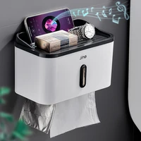 waterproof toilet paper holder roll portable toilet paper holder toilettes accessoires banheiro household merchandises df50cz