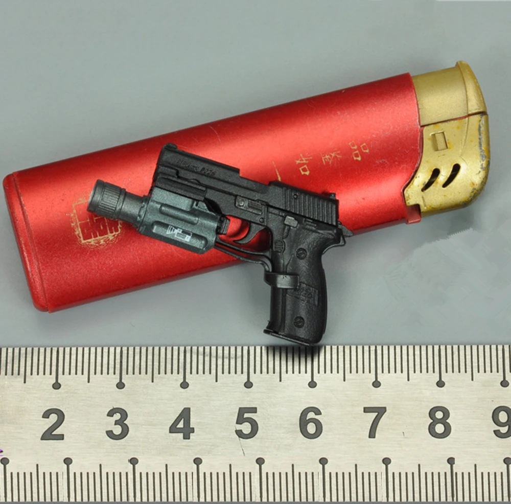 

In Stock 1/6TH MSE Easy&Simple ES Seal Team 3 MARC LEE P226 Pistol Model Can For Body Action Collectable