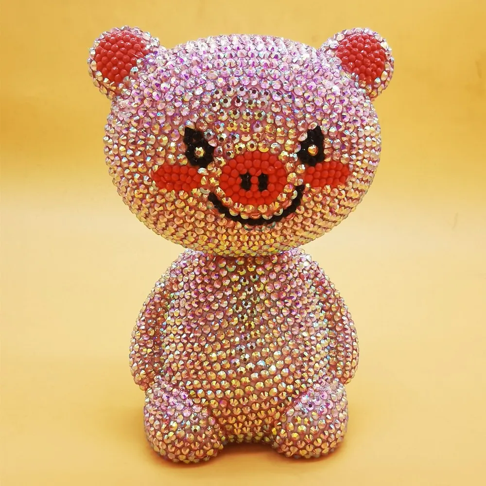 

Алмазная живопись «сделай сам» светодиодный светильник лампа, алмазная вышивка, настольная лампа, медведь, Алмазная мозаика, Домашний Наст...