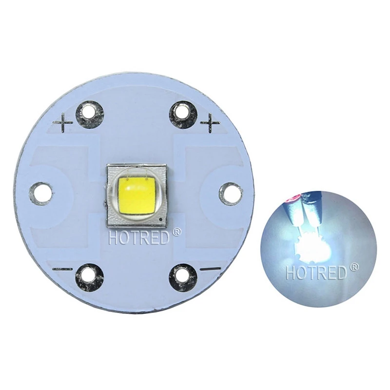 Светодиодный светильник Cree 10 Вт T6 XML2 U2 SMD5050 Круглый 20 мм PCB для вспышки
