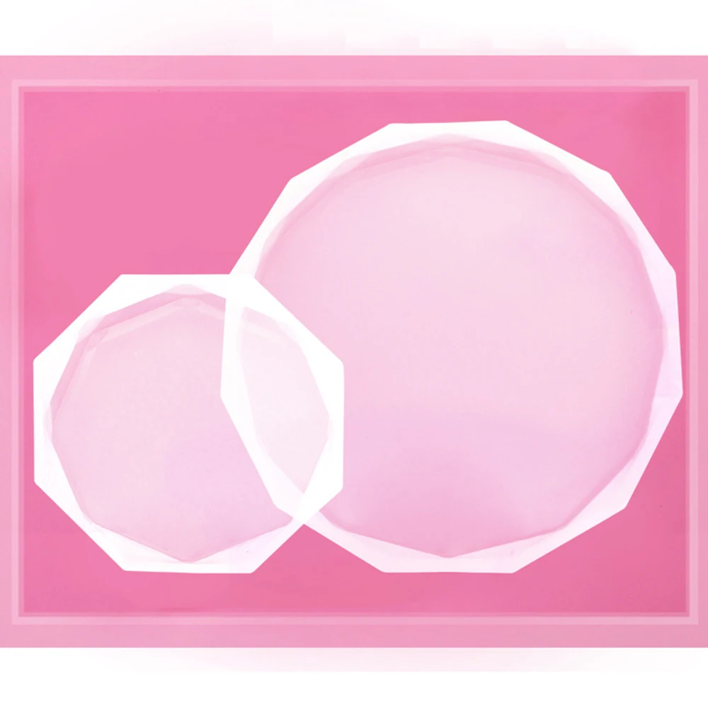 Новый круглый поднос силиконовая форма подсвечник ремесла ароматический