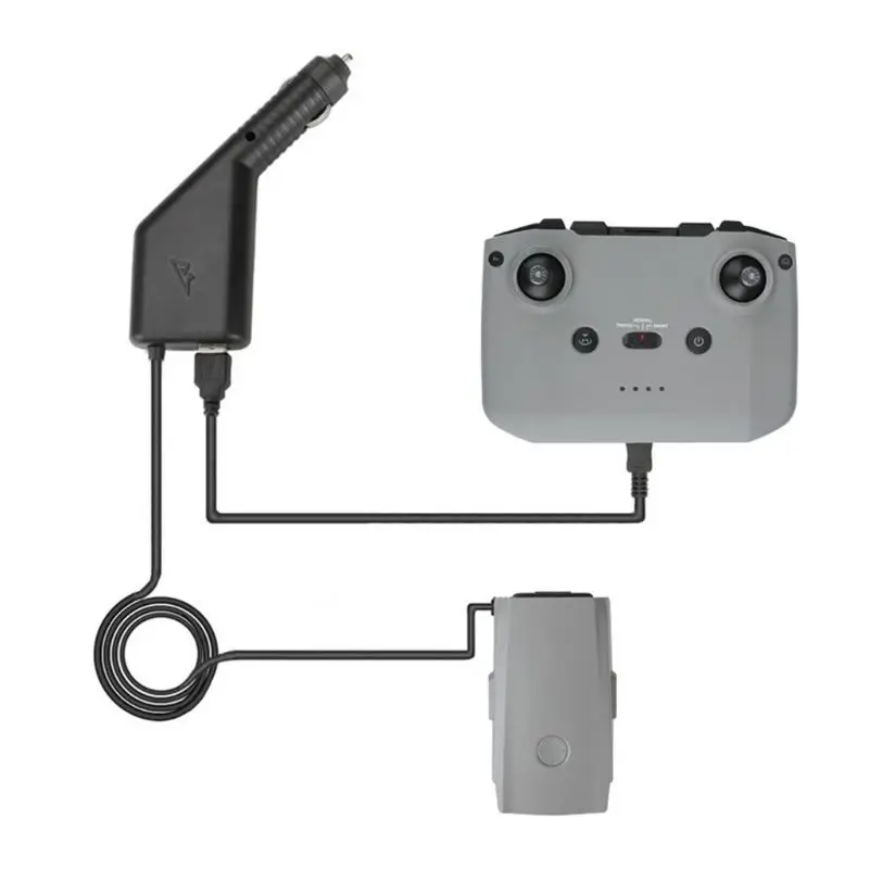 Автомобильное зарядное устройство Mavic Air 2 Интеллектуальный usb адаптер для DJI
