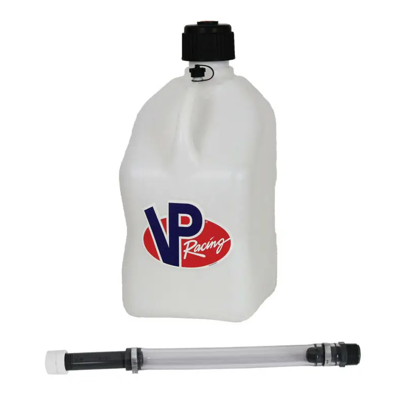 

5 gallon racing car fuel utility tank and 14 inch hose