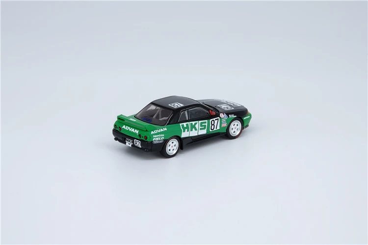 INNO64 1:64 Nissan SKYLINE GT R R32 #87 HKS JTC 1992 гоночный литьем под давлением модель