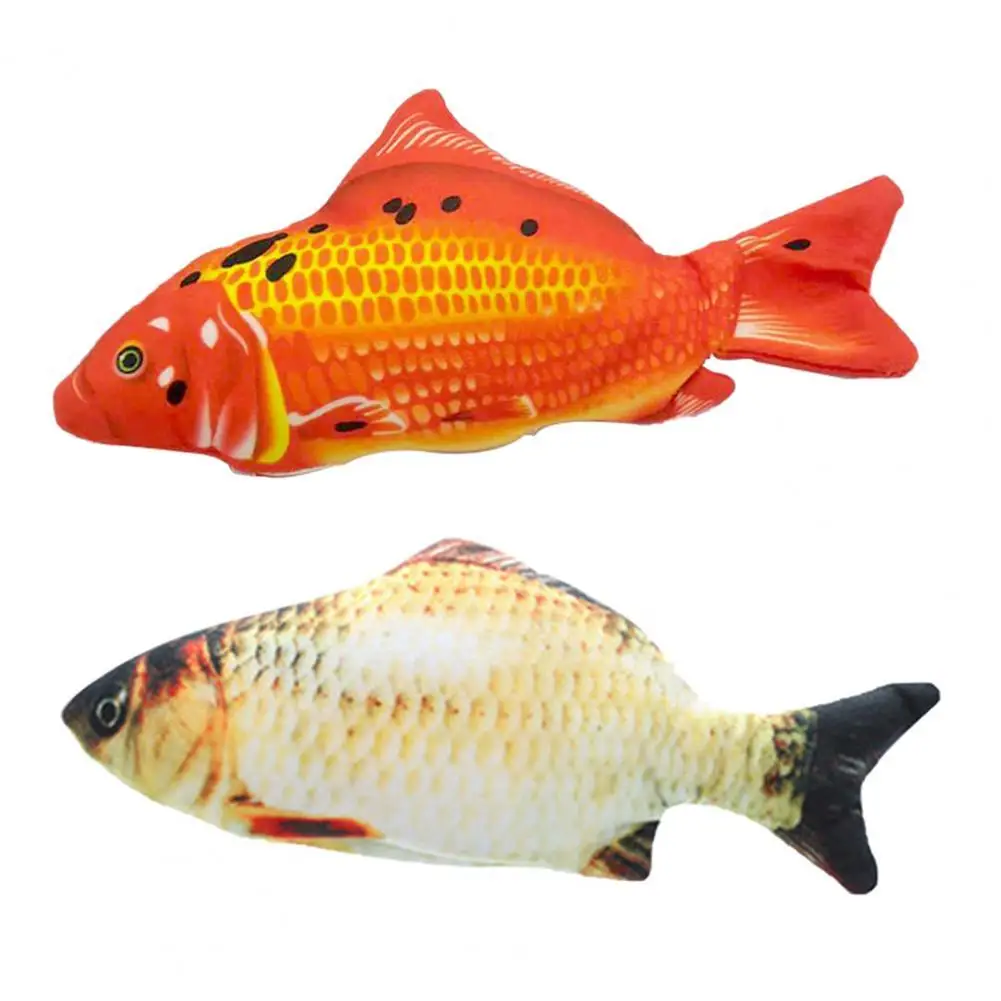 

Комплект из 2 предметов USB Перезаряжаемые Электрический реалистичные высококачественные солнцезащитные очки рыбы кошка игрушка интеракти...