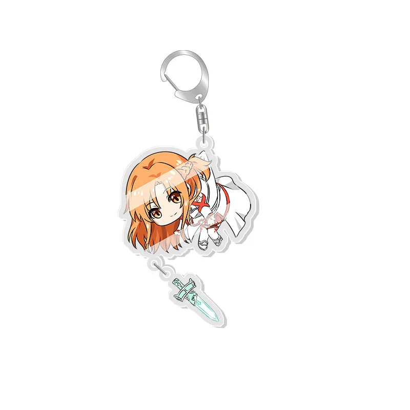Брелок с искусственным мечом онлайн Kirito Asuna Yuuki Asada Shino версия Q Прекрасная