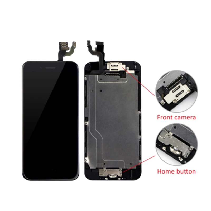 100% протестированный высококачественный ЖК экран для iPhone 6 6G сенсорный дигитайзер