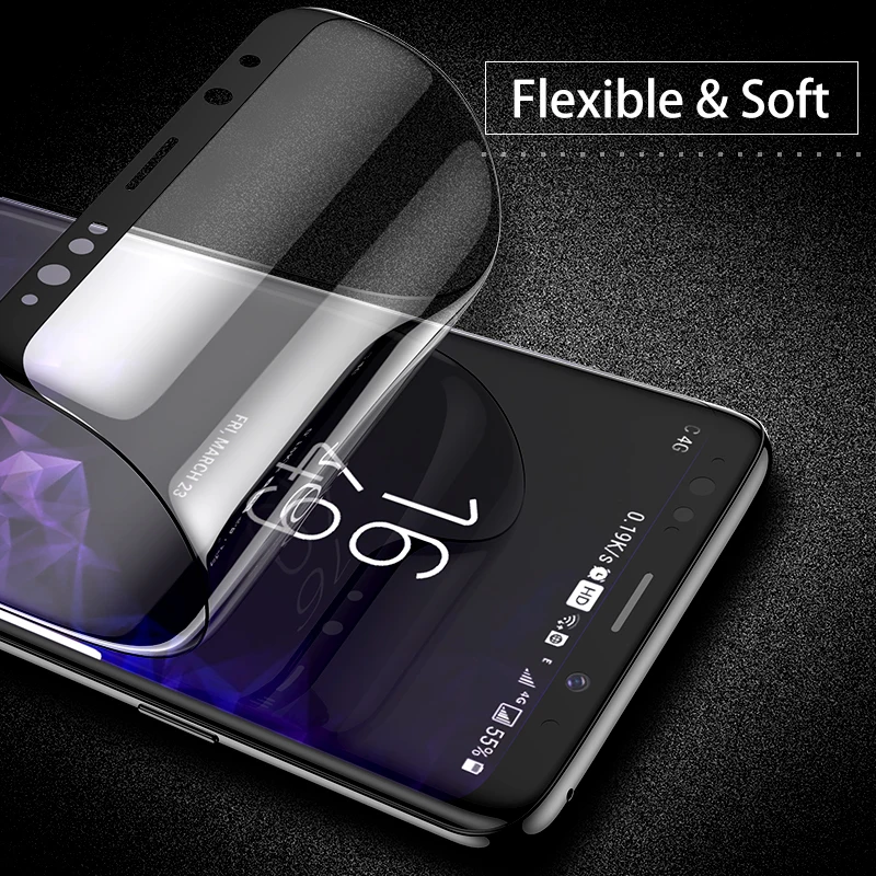 FLOVEME для Samsung S9 S8 защита экрана 3D изогнутый полный чехол ультра мягкая пленка Galaxy