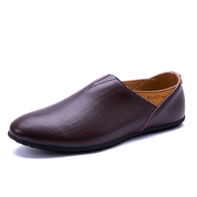 

Shoes Slip-on 2020 Men's Loafers Shoes Man Leather Business Casual Shoes Breathable Waterproof Formal Dress Male Oxford