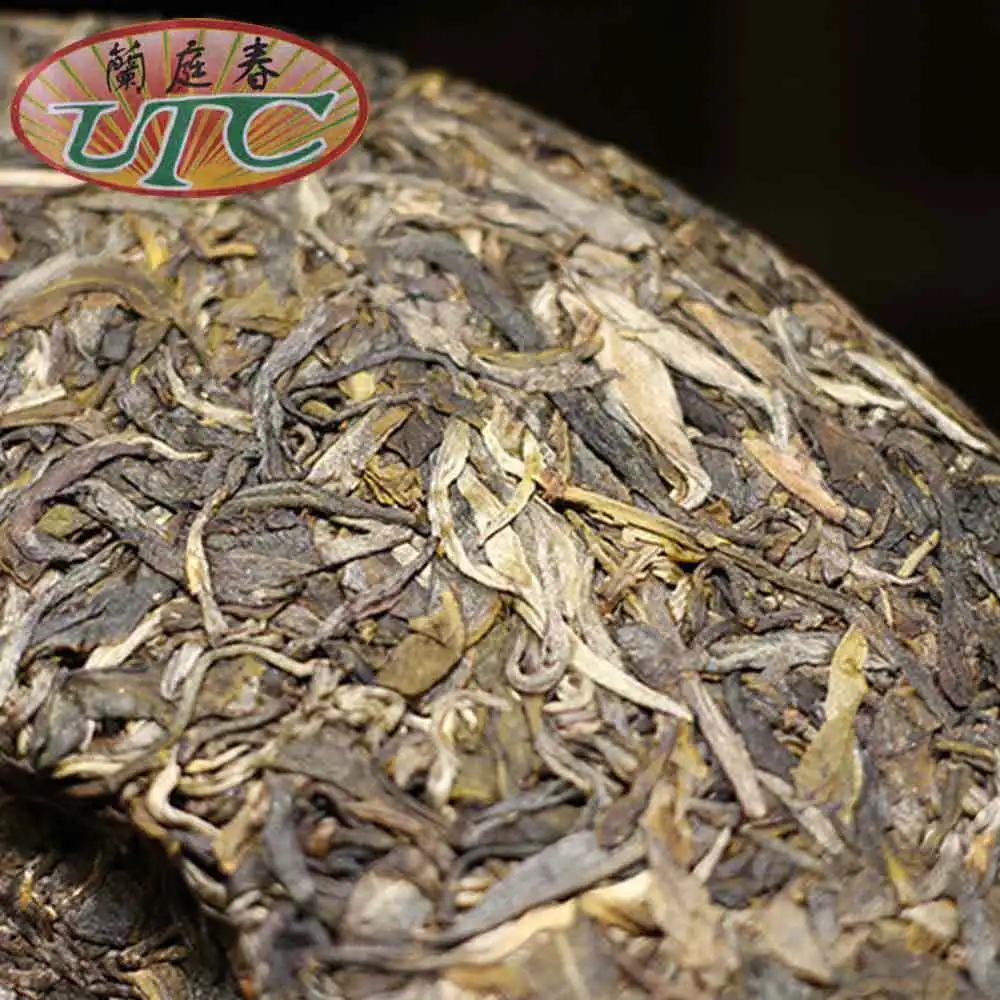 Mingfeng горное древнее дерево сырой пуэр чай 357 г Sheng Pu-erh торт