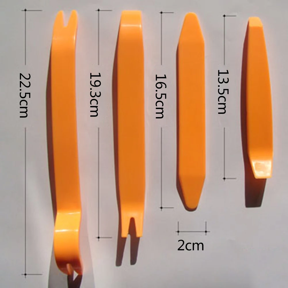 

4 Pcs Car Disassembly Tool Audio Removal Trim Panel Dashboard Car DVD Player Auto Removal Audio Special Disassembly Tool