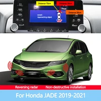 the front and rear radar blind spot warning sound indicator of car reversing image is suitable for honda jade 2019 2021
