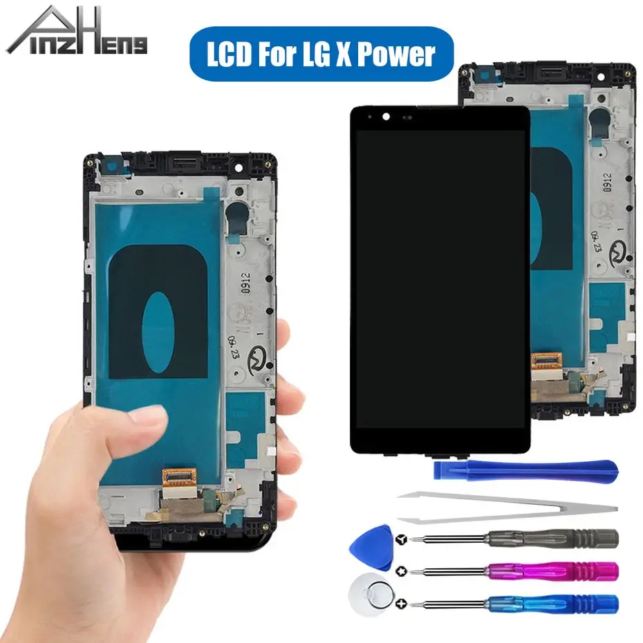 ЖК дисплей PINZHENG AAAA для LG X Power K220DS K220 с сенсорным экраном и дигитайзером сменный