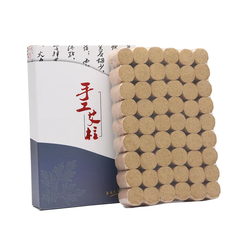

Moxa sticks for household use 54 pieces of handmade moxibustion moxibustion moxibustion column free shipping