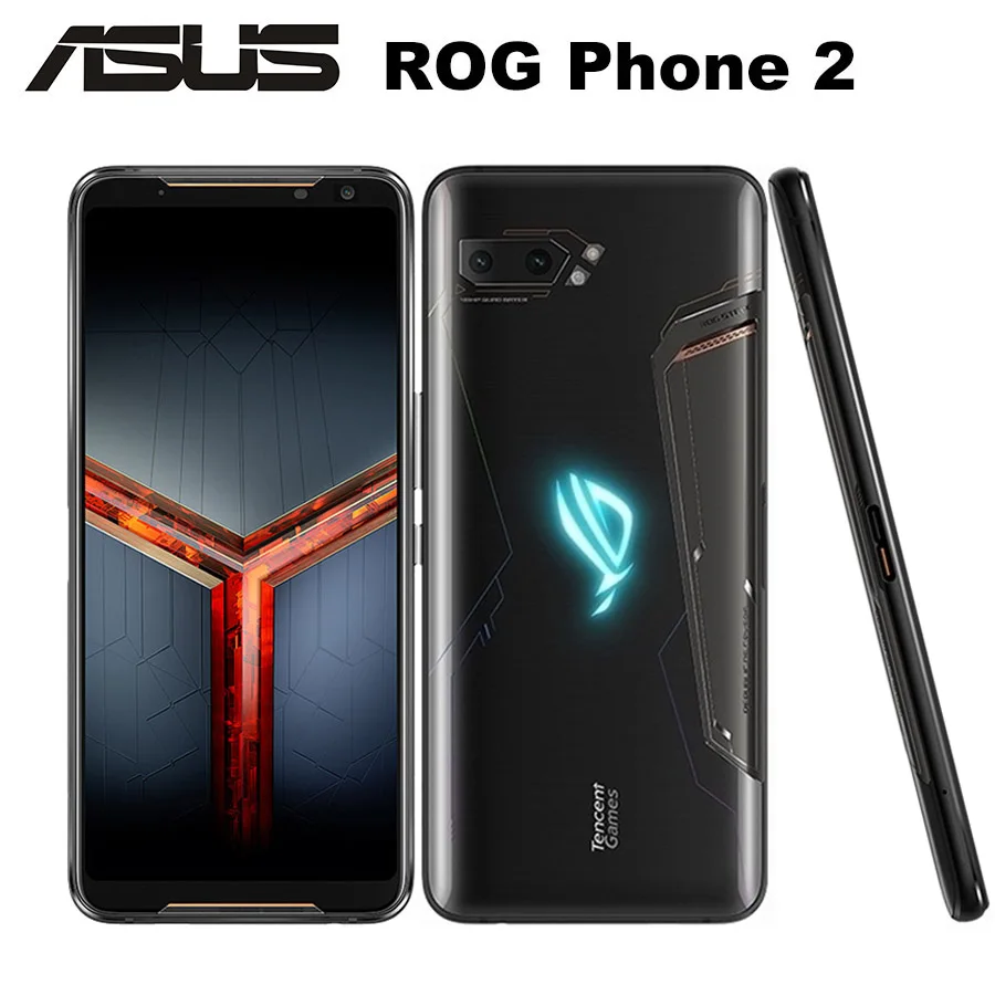 Оригинальный телефон Asus ROG Phone 2 II ZS660KL мобильный 8 ГБ 128 Восьмиядерный процессор