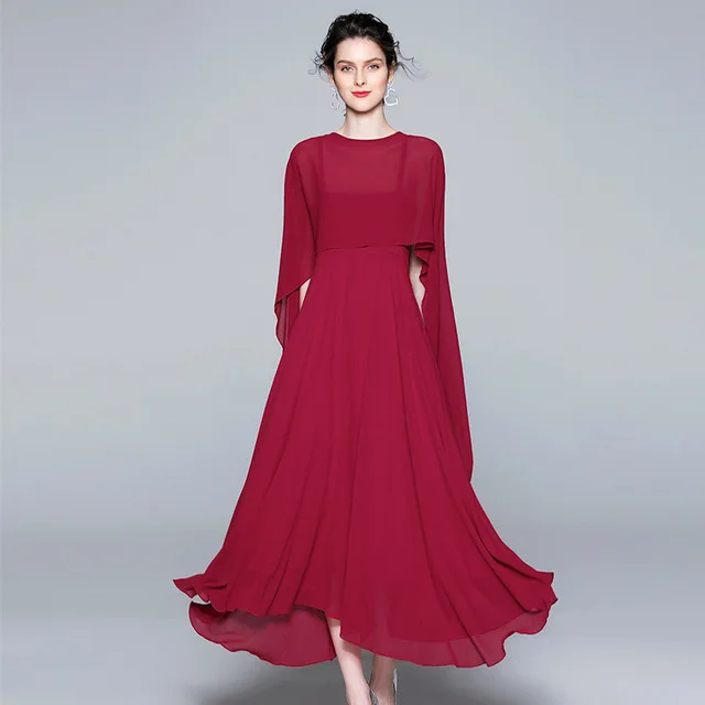 Красный Платье черного цвета костюмы для женщин из двух частей комплект с