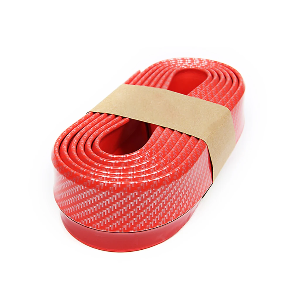 Авто аксессуары автомобильный карбоновый передний бампер для губ разветвитель