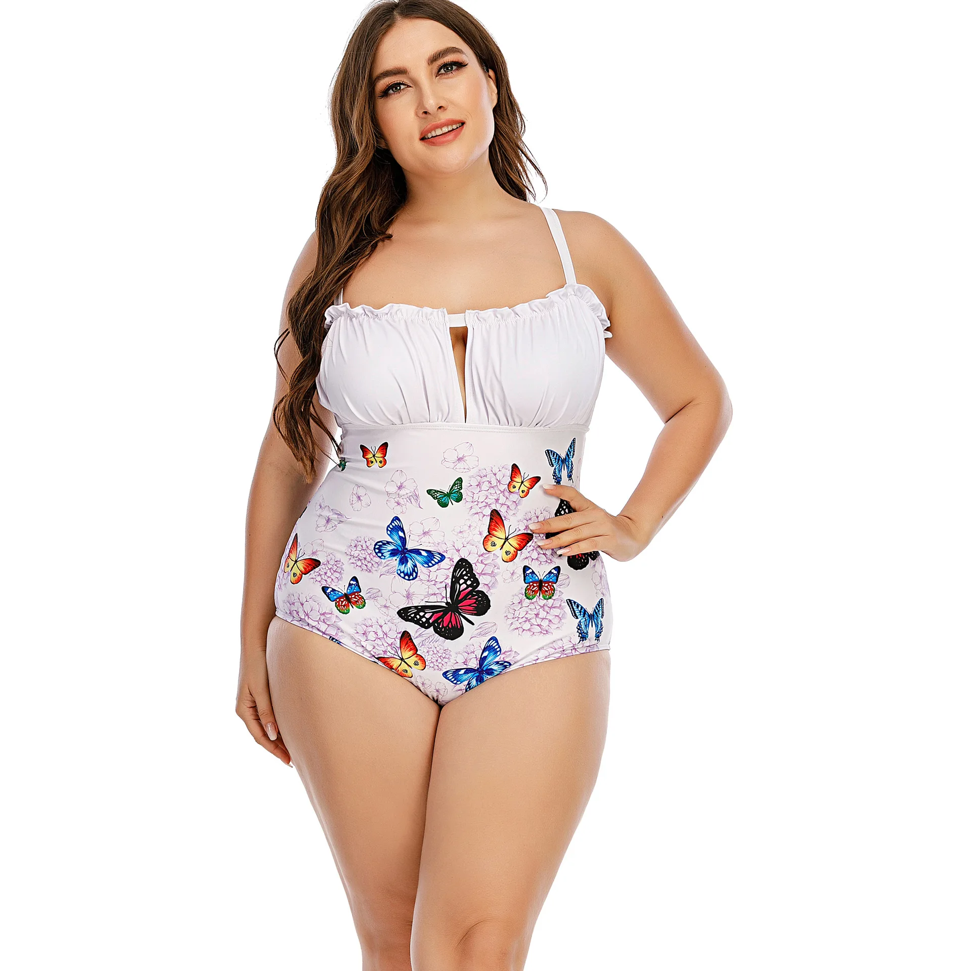 

New multi color wish one piece swimsuit for European and American women sexy one piece swim suits one piece swimsuit