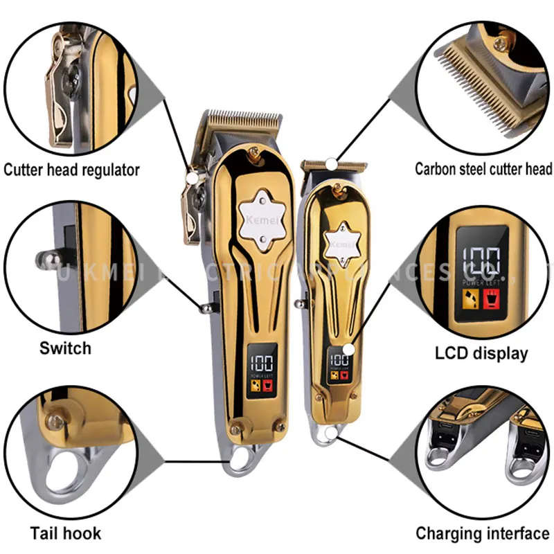 Профессиональная машинка для стрижки волос kemei 2011 мощный Профессиональный