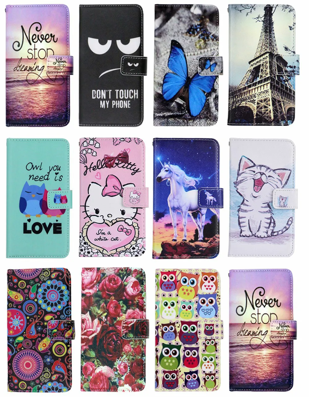 For Meizu M10 case cartoon Wallet PU Leather CASE Fashion Lovely Cool Cover Cellphone Bag Shield | Mobile Phone Cases & Covers