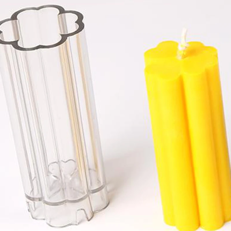 2 шт. формы для свечей изготовления ароматизированные 4 листа клевера Свечи