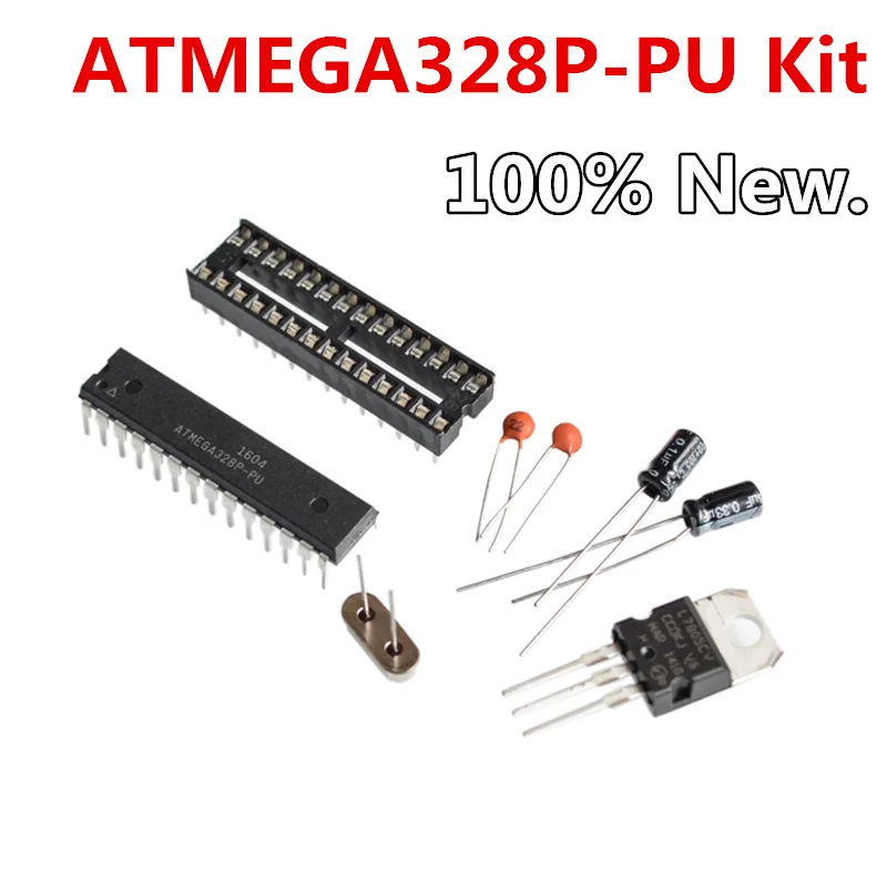 Новый оригинальный ATMEGA328P PU DIP28 ATMEGA328 U без arduin загрузчик + погружение в воду