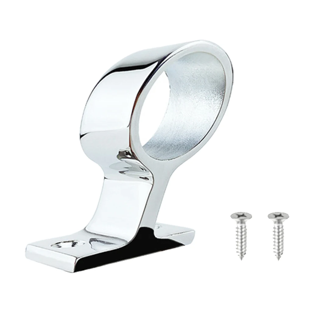 

1 дюйм, трубка из нержавеющей стали для морской лодки, ручной рельсовый фитинг, средний стопорный кронштейн